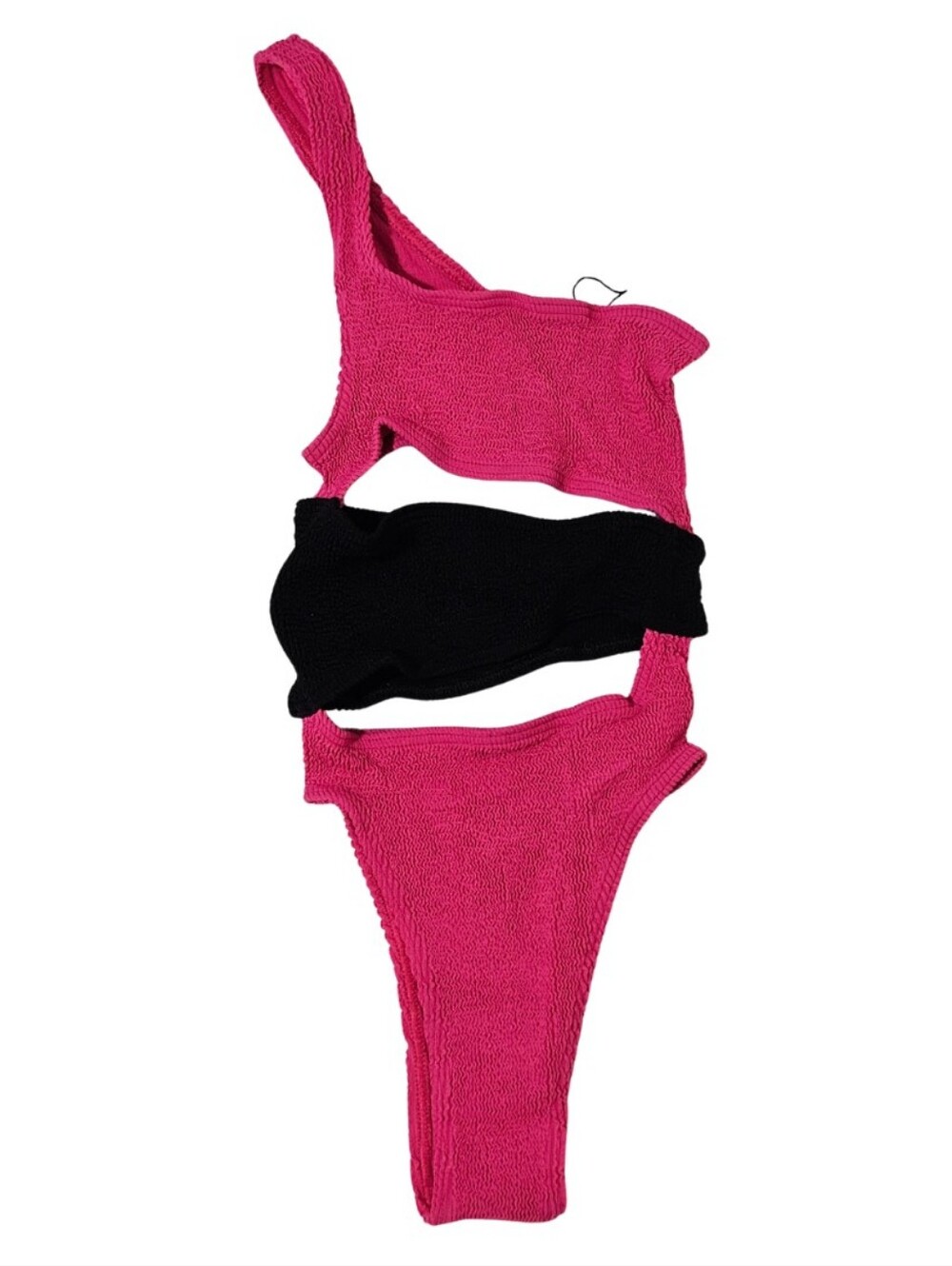 Bond-Eye Splice Rico One-Piece Swimsuit One Size Raspberry/Black NWT 🩷🖤
